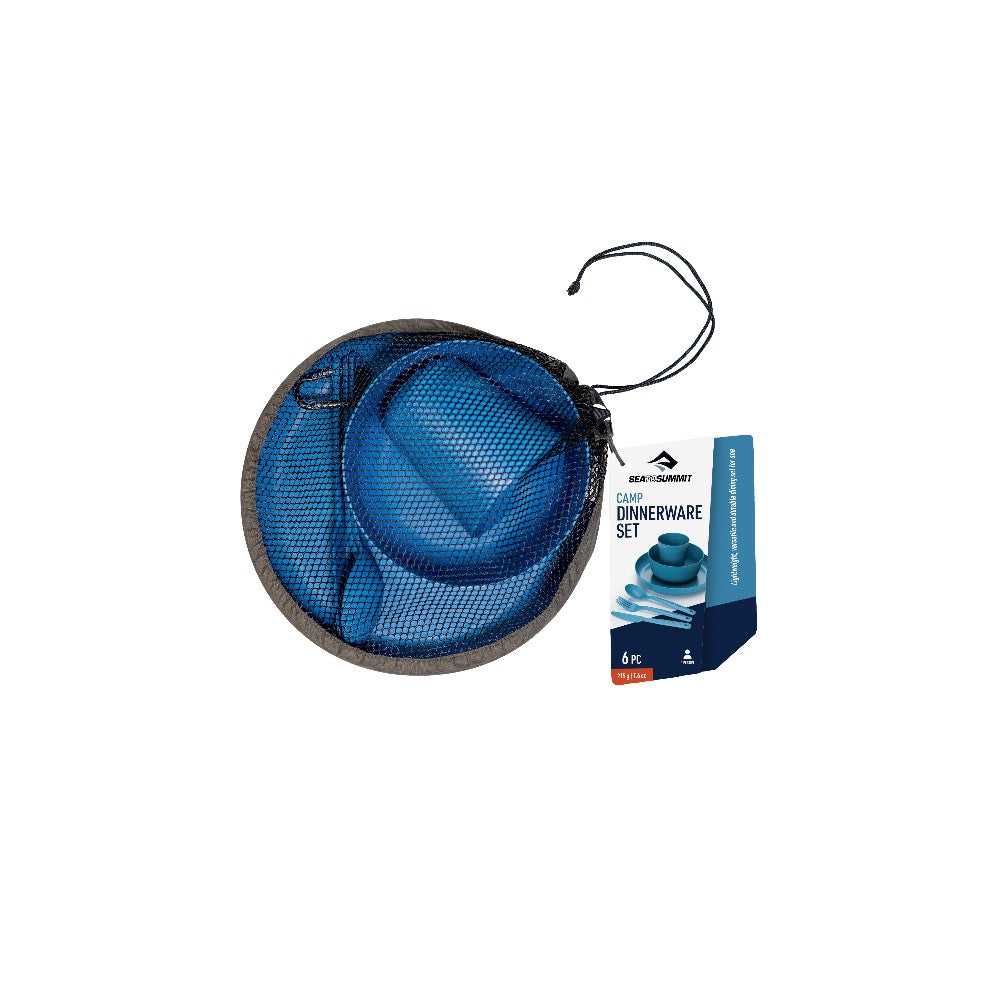 Sea to Summit Camp Dinnerware Set w/Mesh Sack (6 piece)