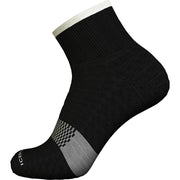 Icebreaker Women's Merino Multisport Light Mini Socks - Black/Snow