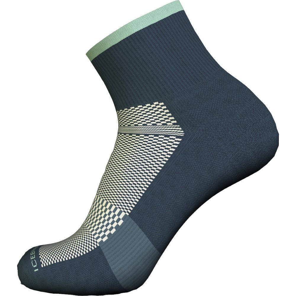 Icebreaker Men's Merino Multisport Light Mini Socks - Abyss/Mint