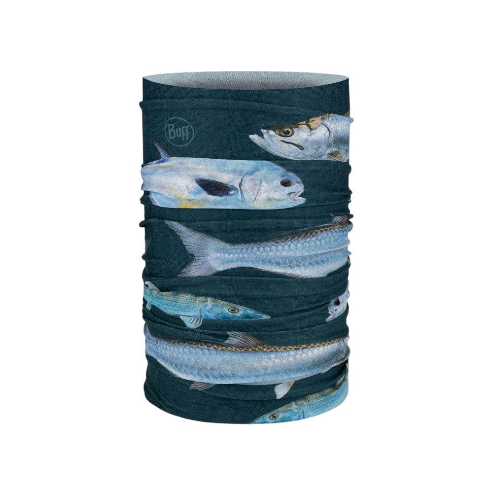 Buff® Coolnet UV Neckwear Angling - Salt Water Night
