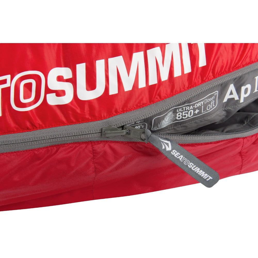 Sea to Summit Alpine III Down Winter Sleeping Bag Left Zip