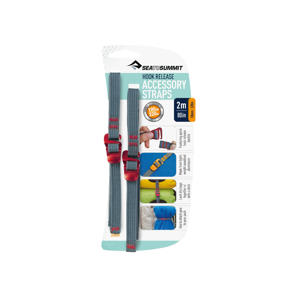 Sea to Summit Accessory Straps with Hook Release