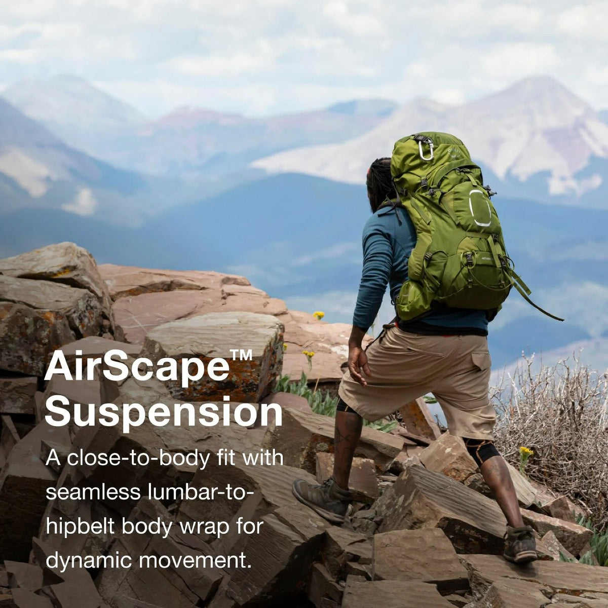 Osprey Aether 65 Men's Hiking Backpack