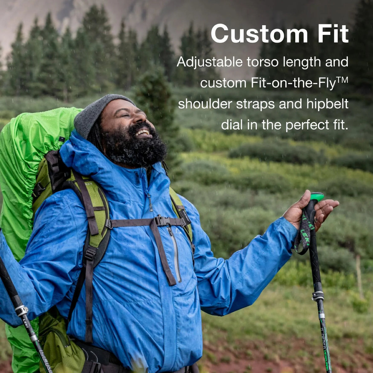 Osprey Aether Plus 85 Men's Hiking Backpack