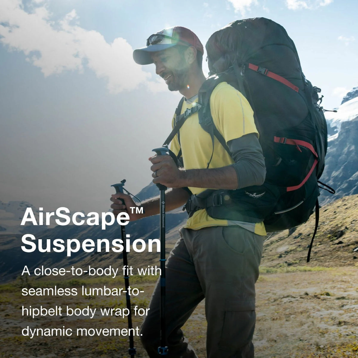 Osprey Aether Plus 100 Men's Hiking Backpack