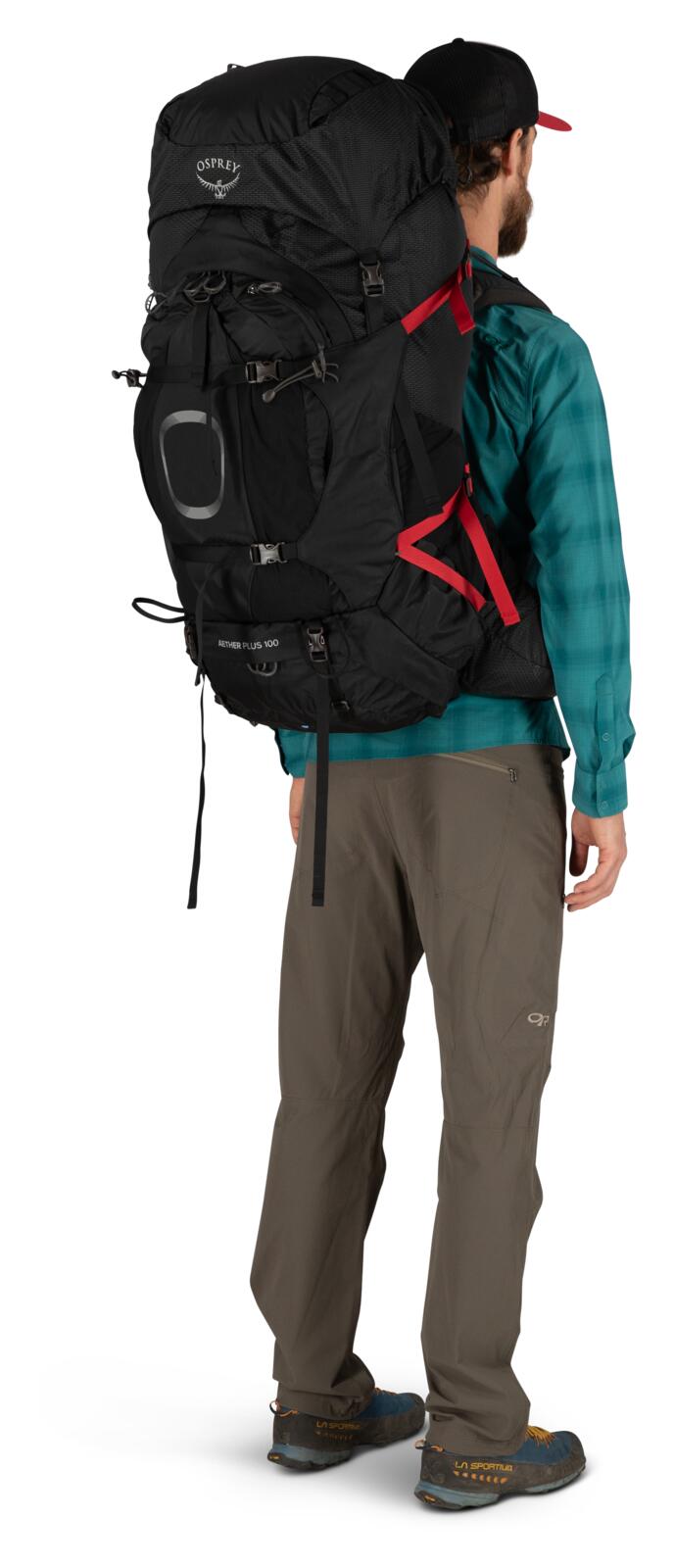 Osprey Aether Plus 100 Men's Hiking Backpack