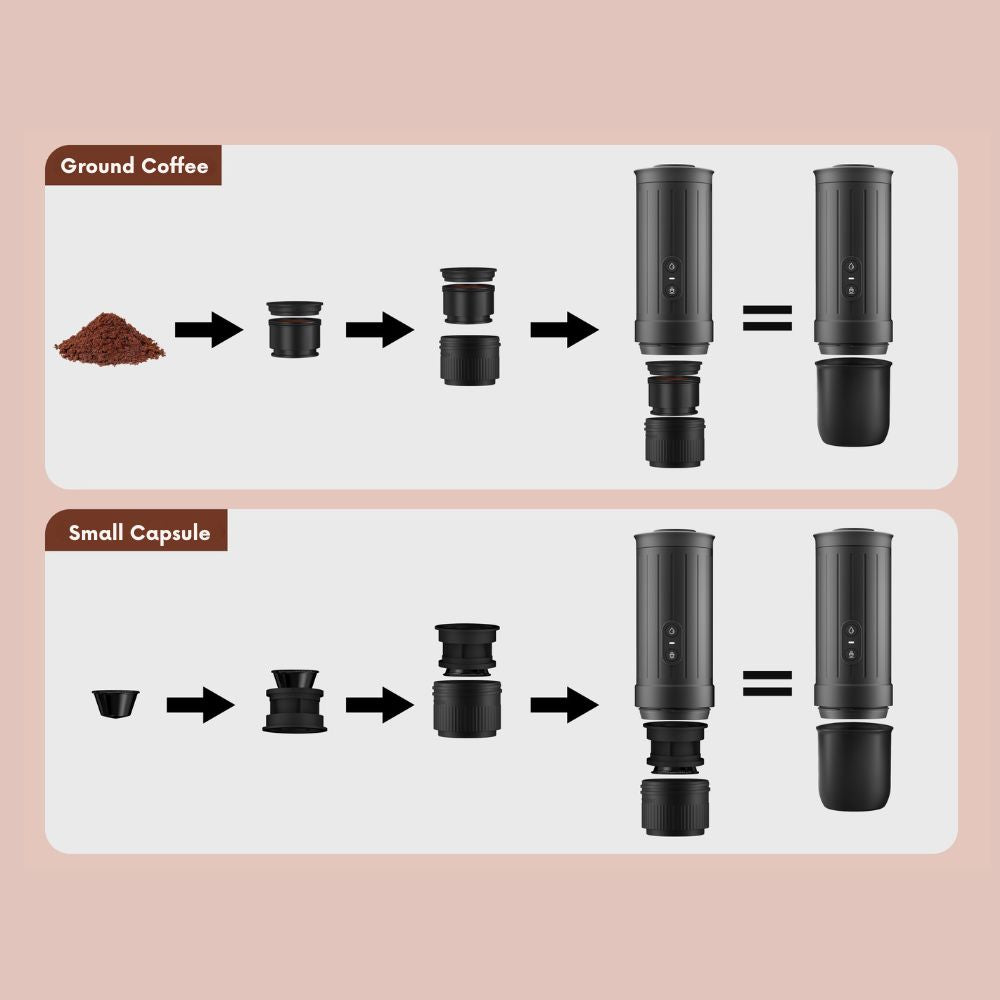 VukaBrew Portable Coffee Maker with Stand