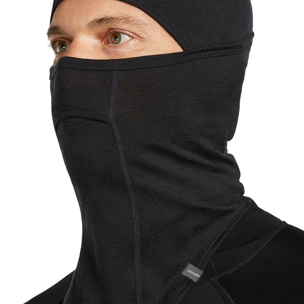 Icebreaker Unisex Merino 200 Oasis Balaclava - Black