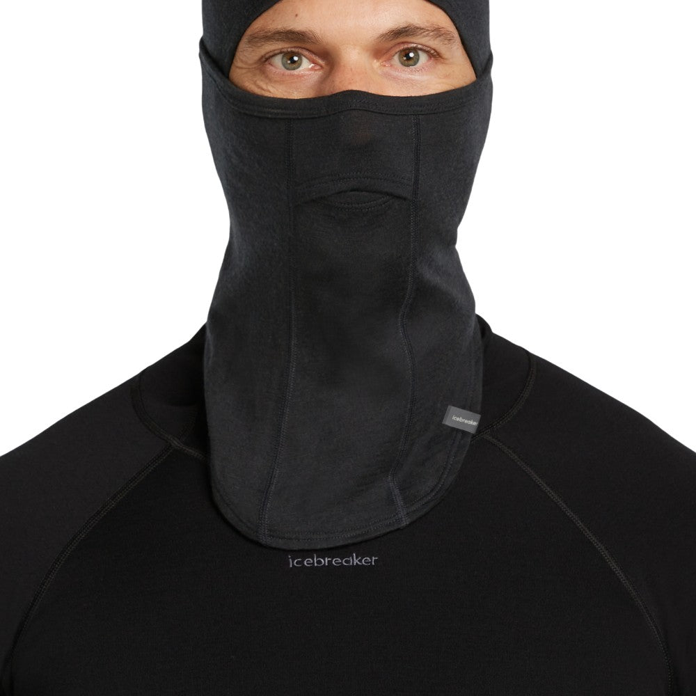Icebreaker Unisex Merino 200 Oasis Balaclava - Black