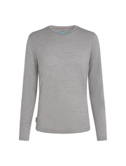 Icebreaker Women's Merino Sphere III Long Sleeve T-Shirt - Metro Heather