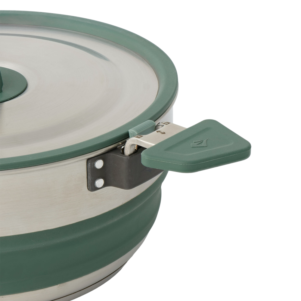 Sea to Summit Detour Stainless Steel Collapsible Pot 3L