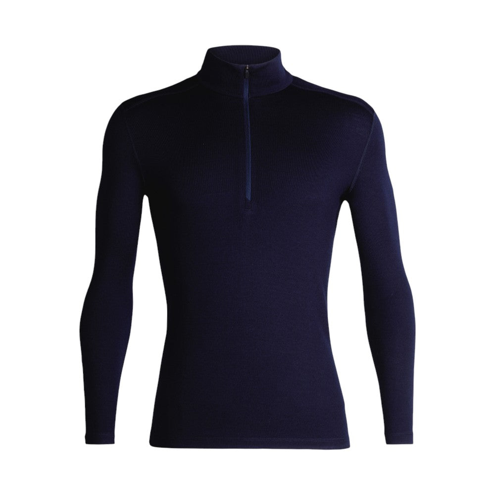 Icebreaker Men's Merino 260 Tech Half Zip Thermal Top - Navy
