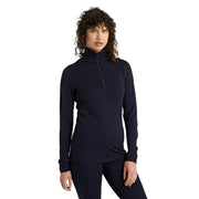 Icebreaker Women's Merino 260 Tech Half Zip Thermal Top - Navy