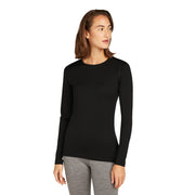 Icebreaker Women's Merino 200 Oasis Thermal Top - Black