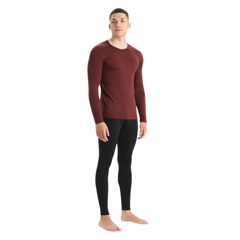 Icebreaker Men's Merino 200 Oasis Thermal Leggings - Black Monsoon