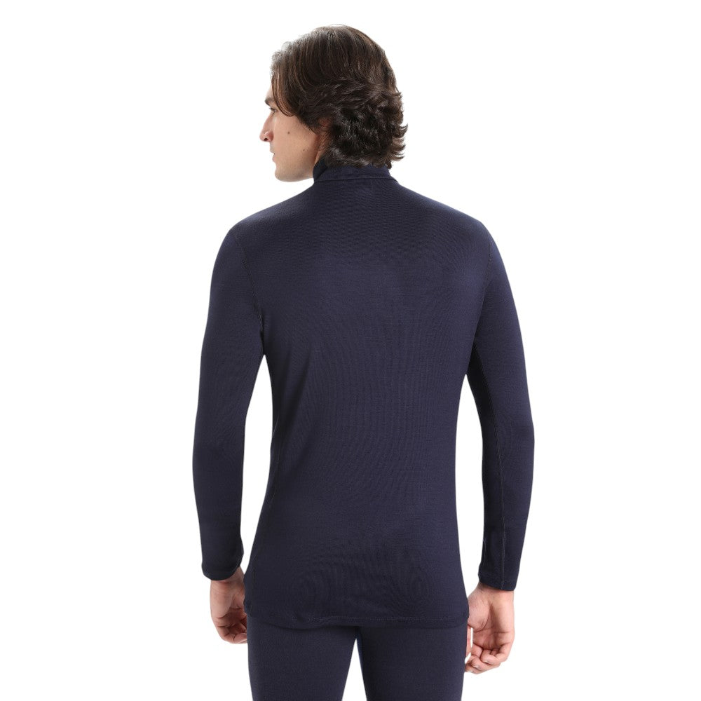 Icebreaker Men's Merino 260 Tech Half Zip Thermal Top - Navy
