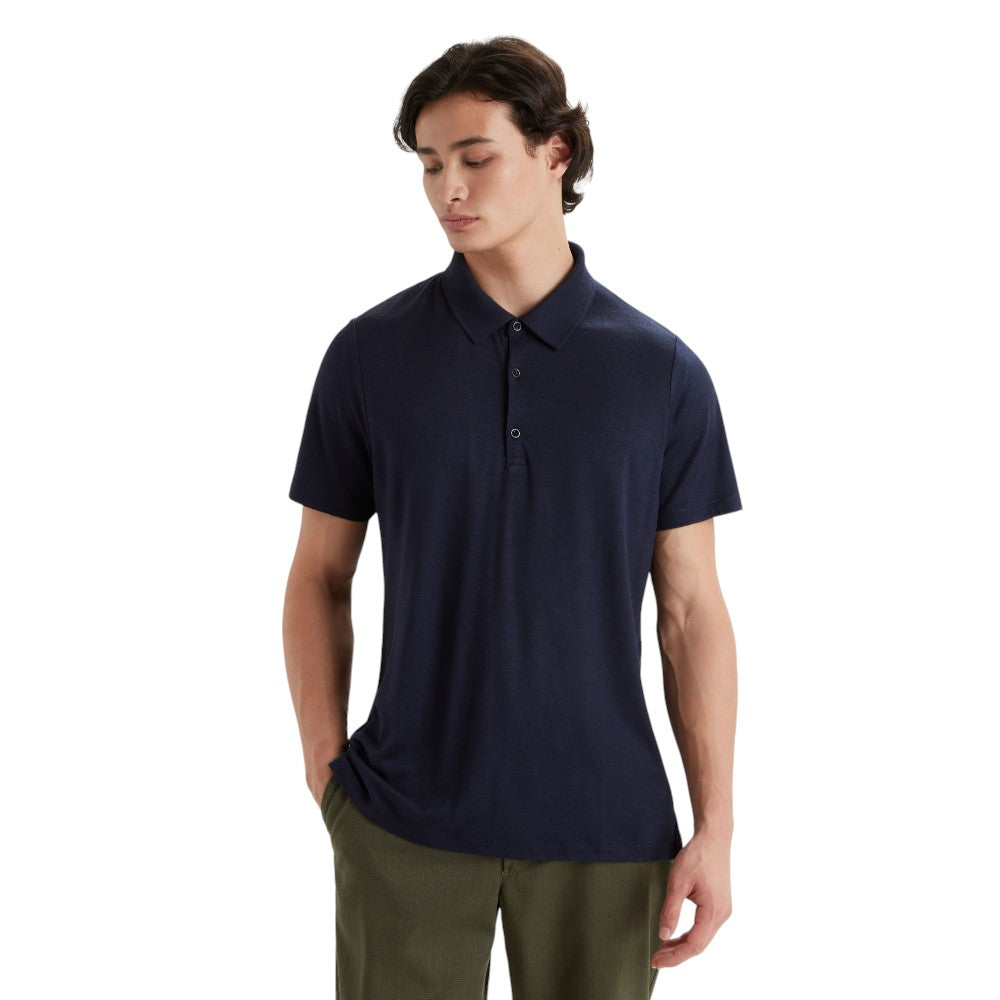 Icebreaker Men's Merino 150 Tech Lite II Polo - Navy
