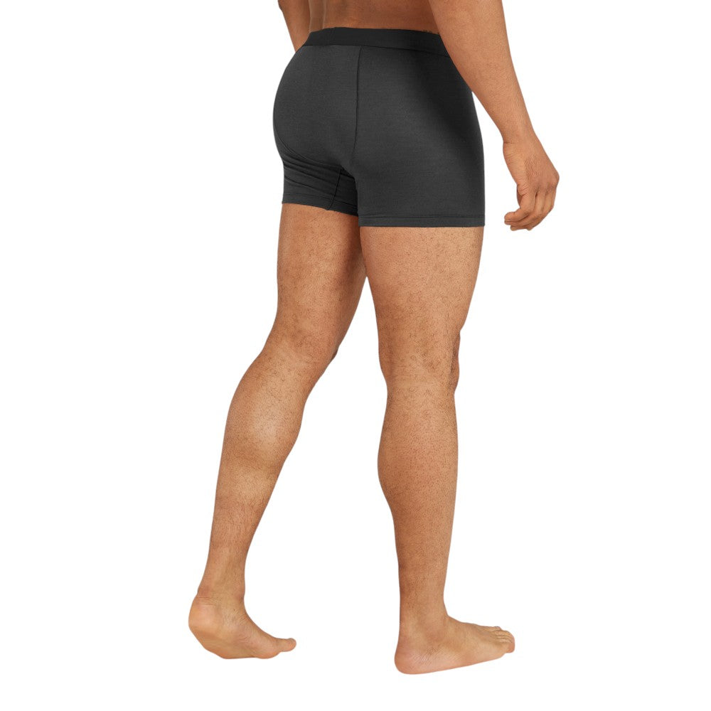 Icebreaker Men's Merino 150 Anatomica Boxers - Black/Monsoon