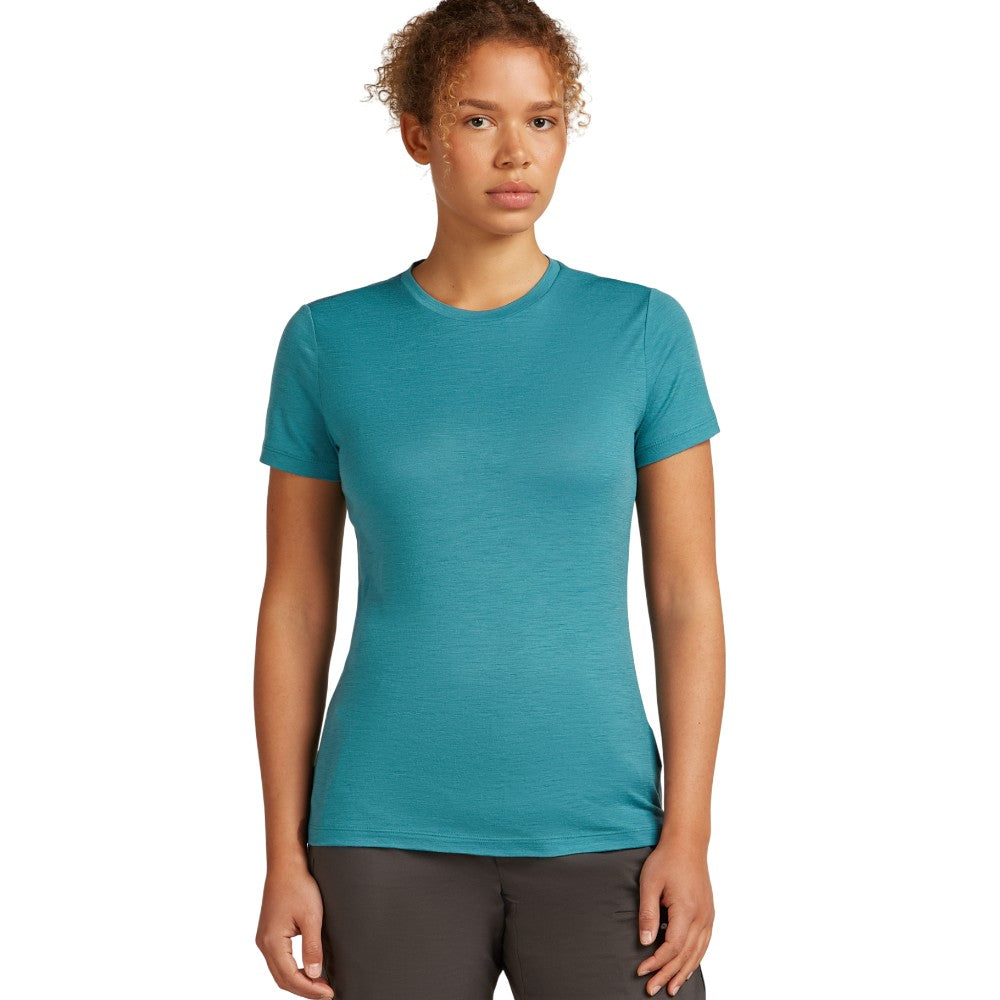 Icebreaker Women's Merino 150 Tech Lite III T-Shirt - Topaz
