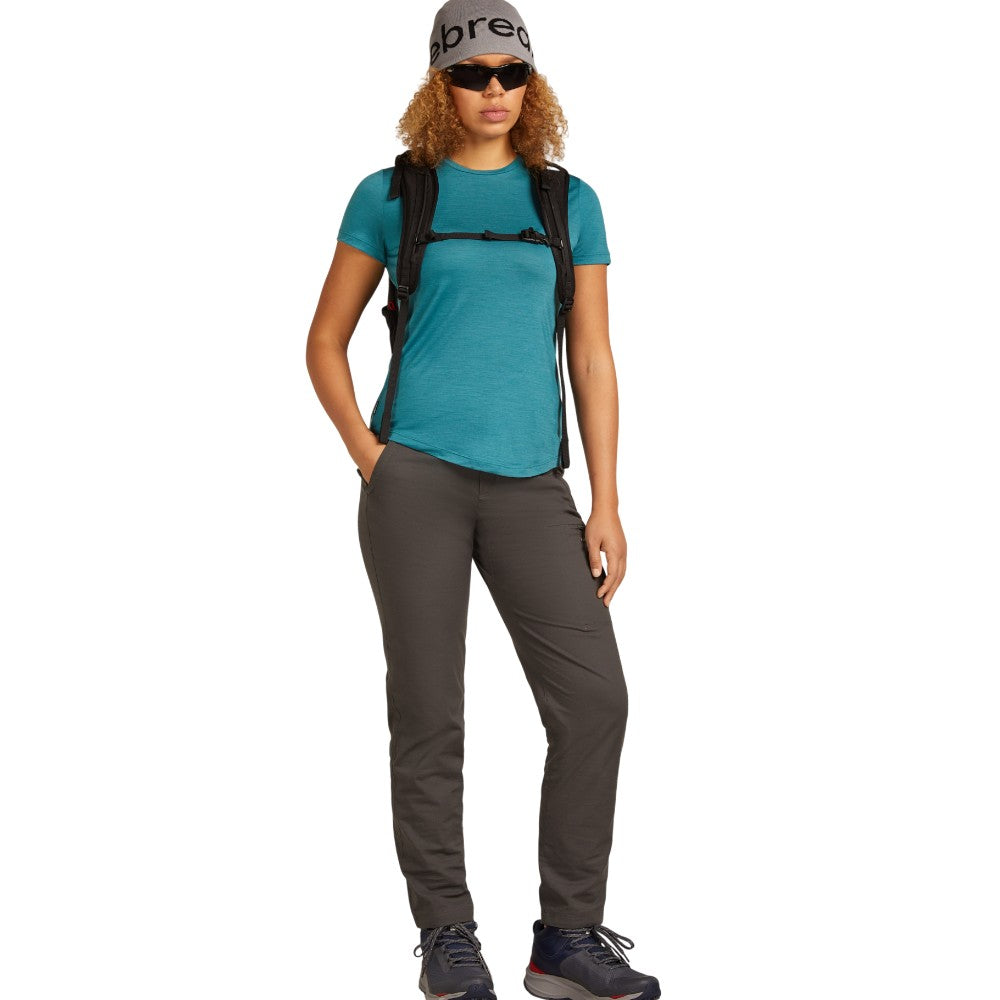 Icebreaker Women's Merino Blend 125 Cool-Lite Sphere T-Shirt - Topaz