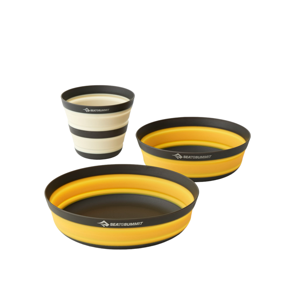 Sea to Summit Frontier Ultralight Collapsible Dinnerware Set 3 piece