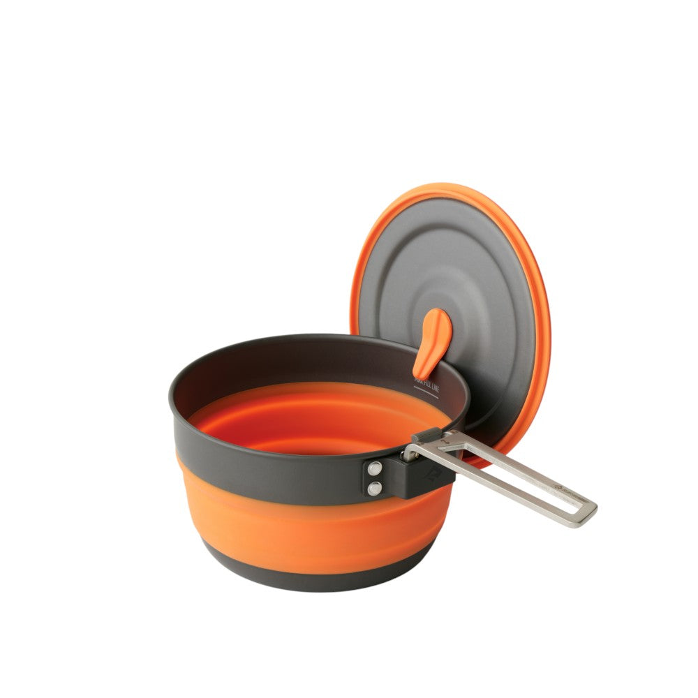 Sea to Summit Frontier Ultralight Collapsible 1L Pot Cook Set (3 Piece)