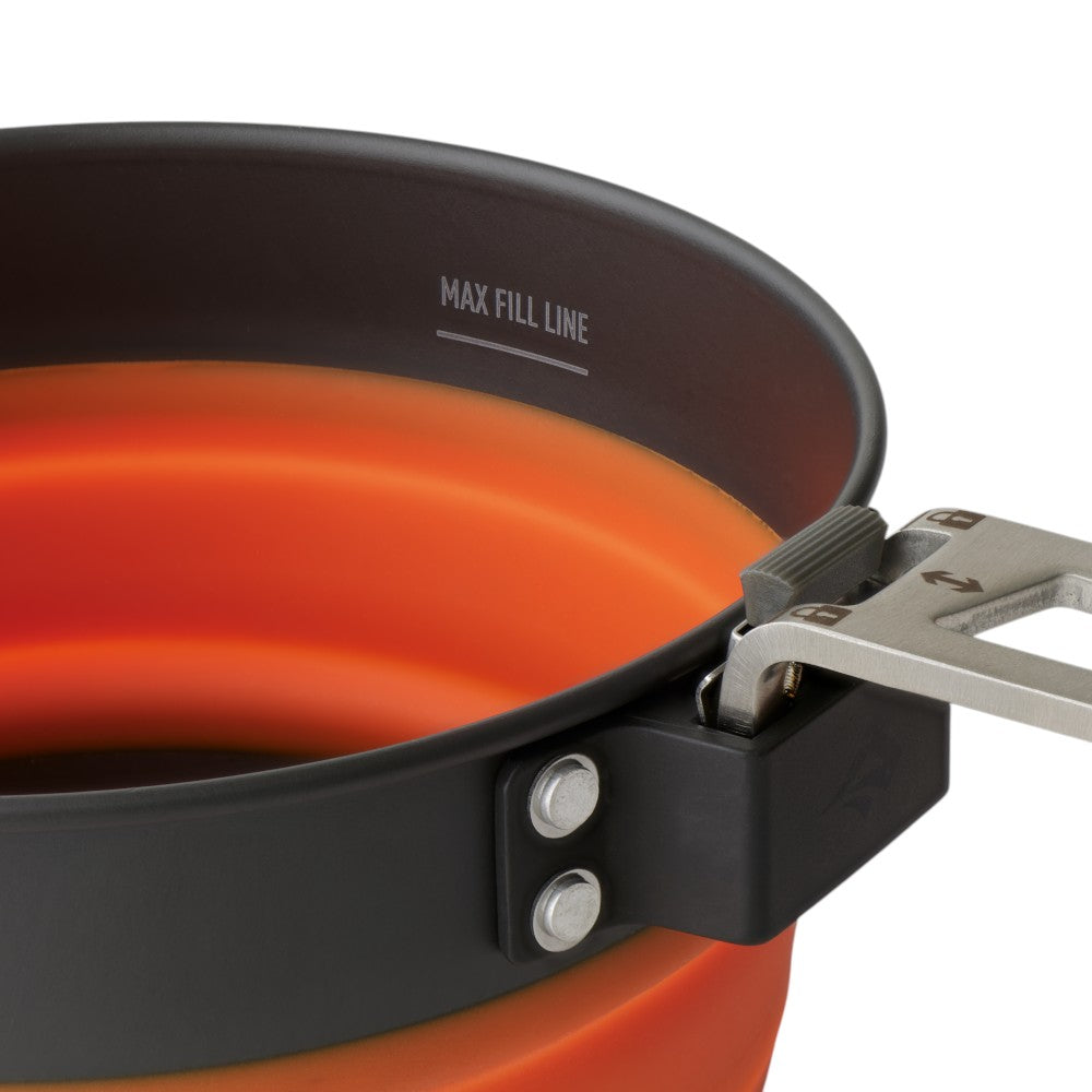 Sea to Summit Frontier Ultralight Collapsible 1L Pot Cook Set (3 Piece)