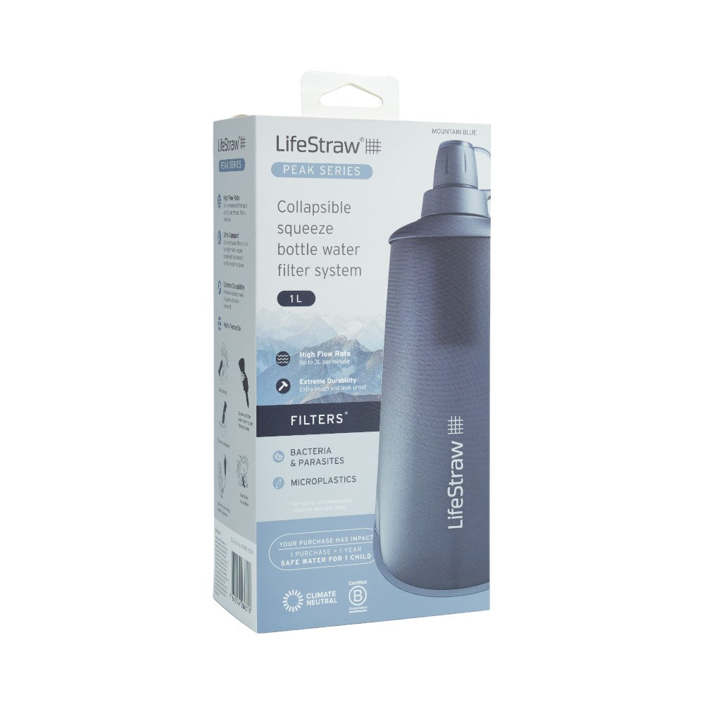 LifeStraw Peak Series Collapsible Squeeze 1L