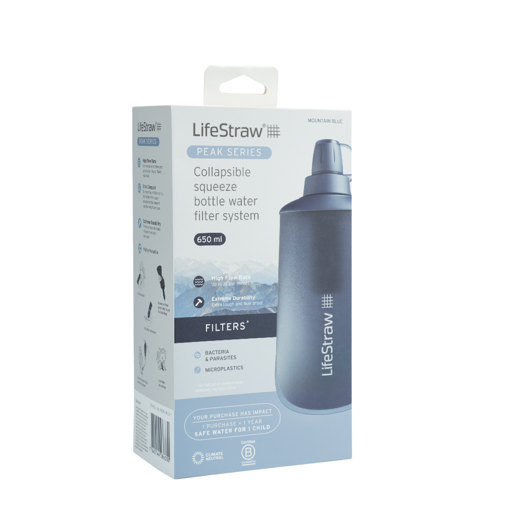 LifeStraw Peak Series Collapsible Squeeze 650ml