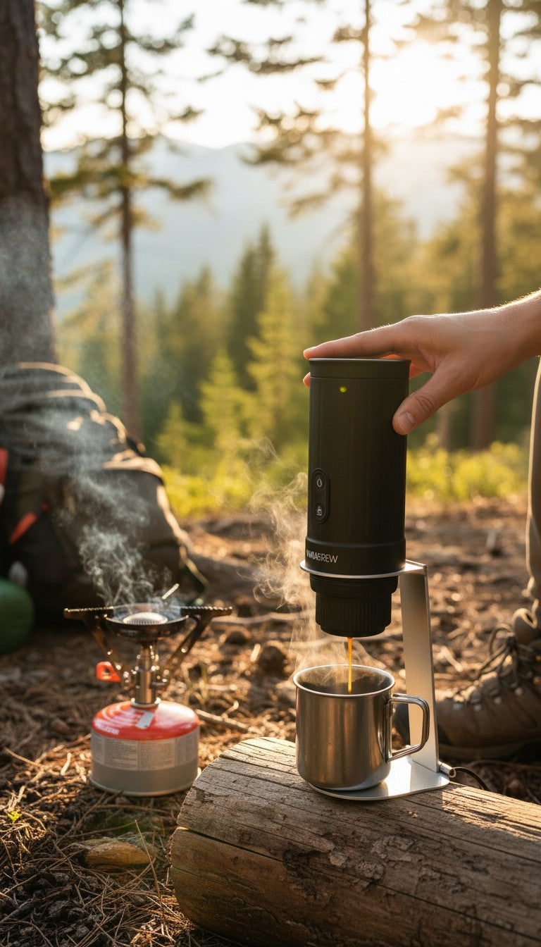 VukaBrew Portable Coffee Maker with Stand