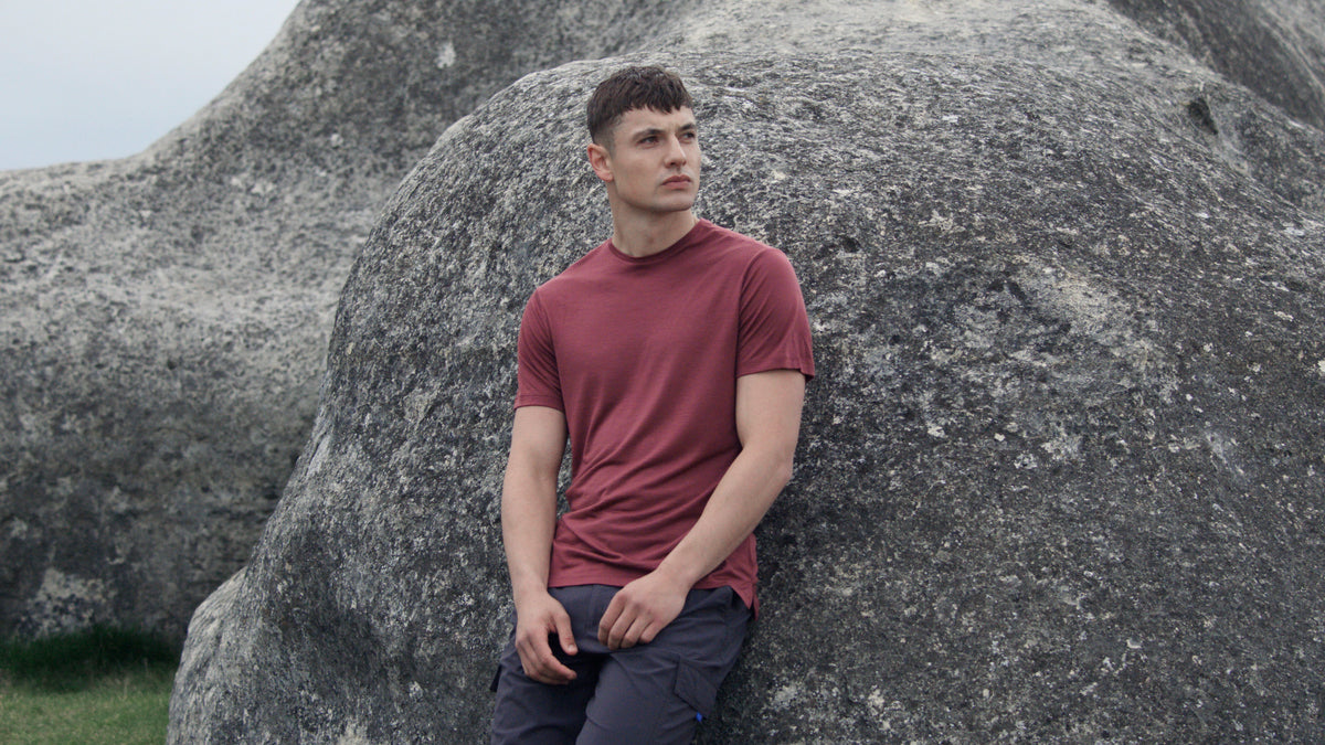 Icebreaker Men's Merino Sphere III T-Shirt - Port