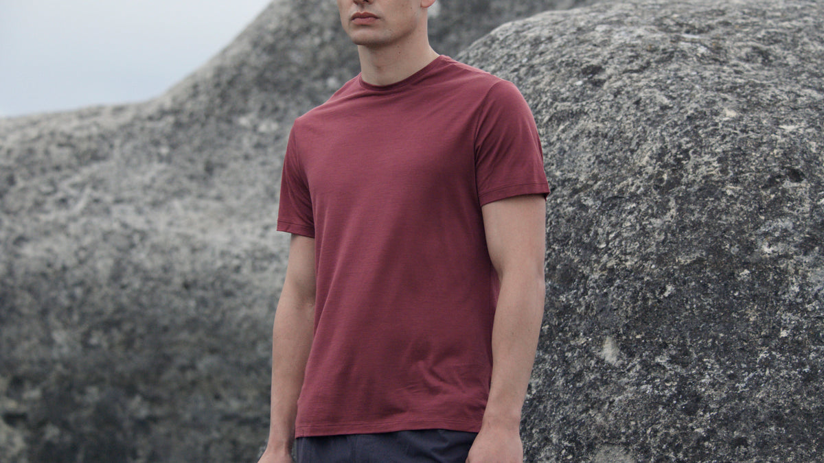 Icebreaker Men's Merino Sphere III T-Shirt - Port