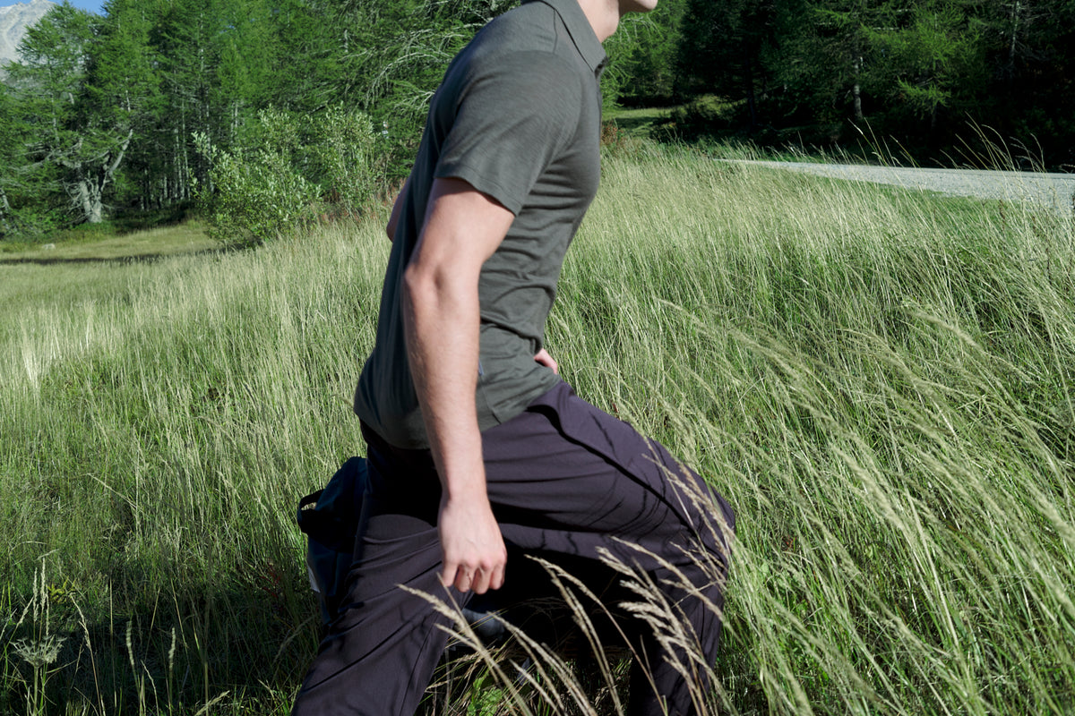 Icebreaker Men's Merino 150 Tech Lite III Polo - Loden