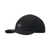 Buff® 5 Panel Go Cap Solid Black