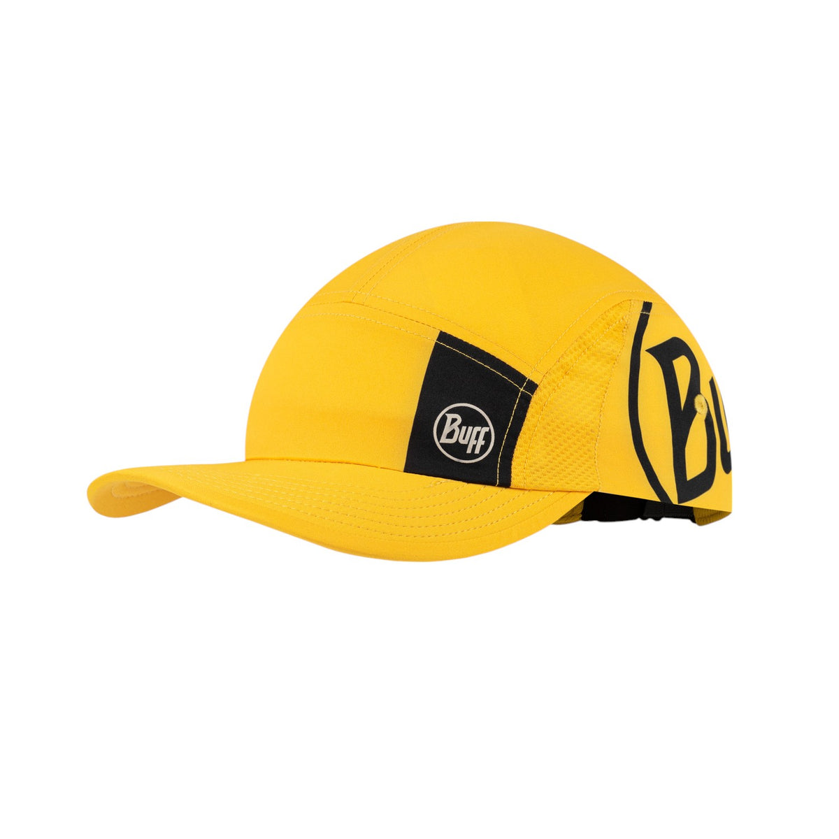 Buff® 5 Panel Go Cap - Logo Yellow