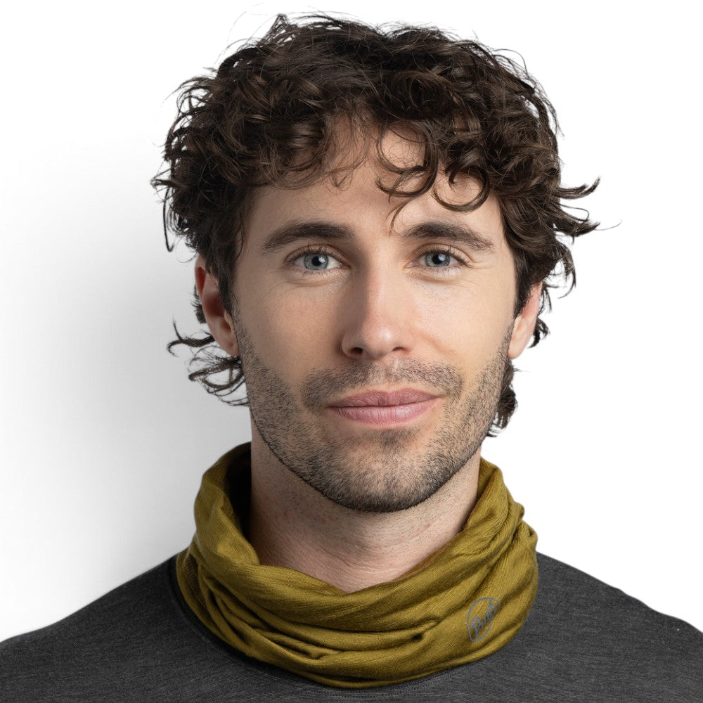 Buff® Merino Lightweight Neckwear - Solid Olive
