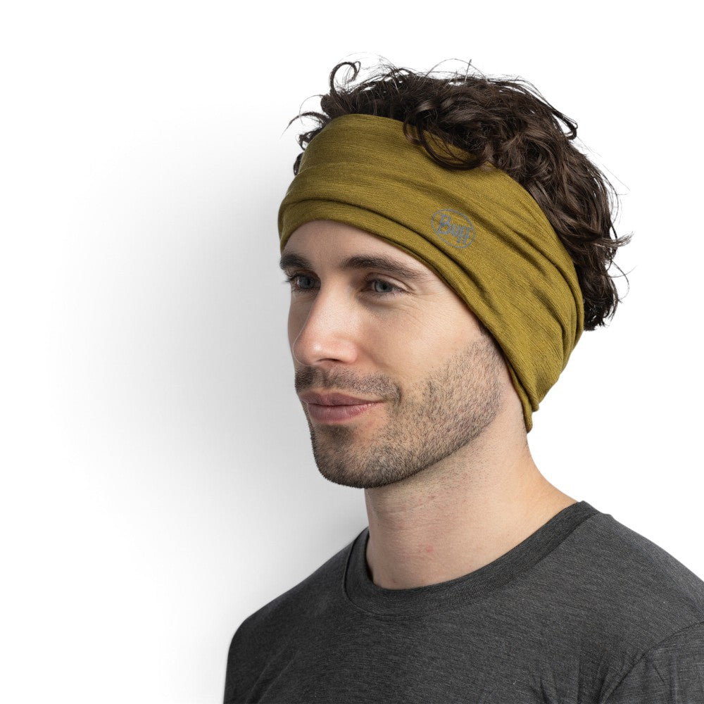 Buff® Merino Lightweight Neckwear - Solid Olive