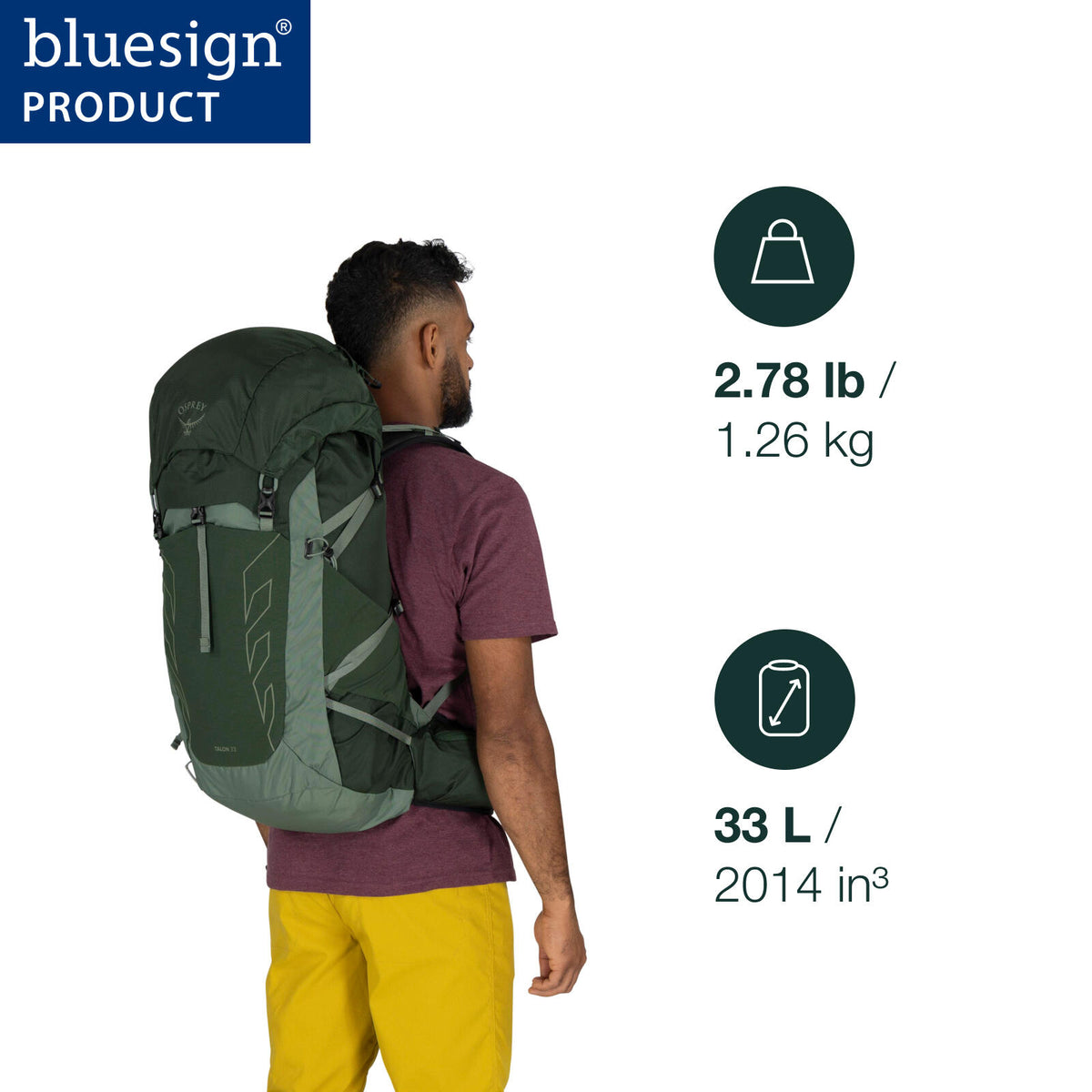 Osprey Talon 33 Men's Hiking Backpack