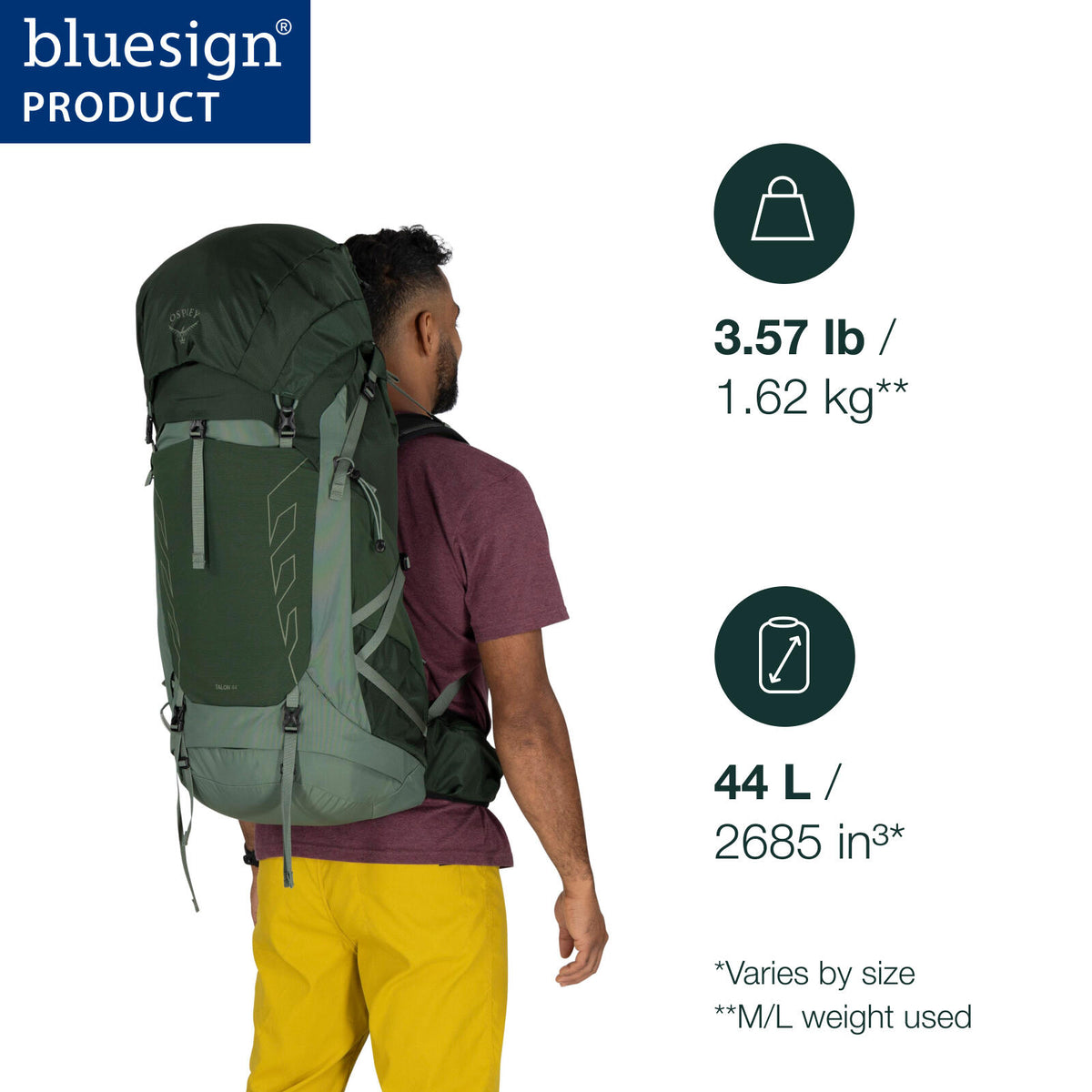Osprey Talon 44 Men's Hiking Backpack