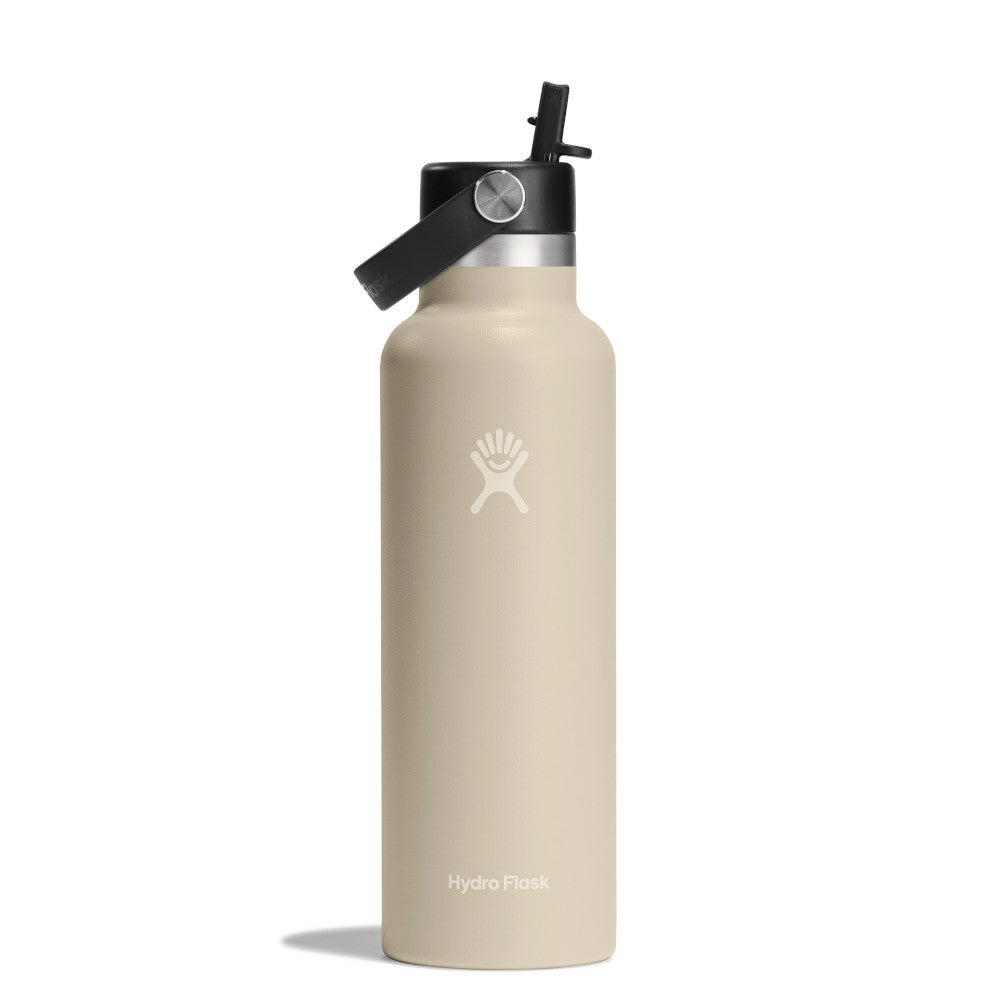 Hydro Flask 21oz Standard Mouth with Straw Cap Bottle, 621ml
