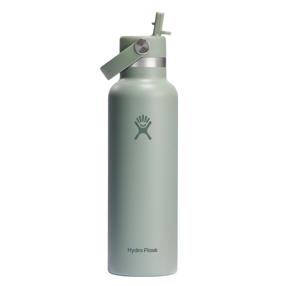 Hydro Flask 21oz Standard Mouth with Straw Cap Bottle, 621ml