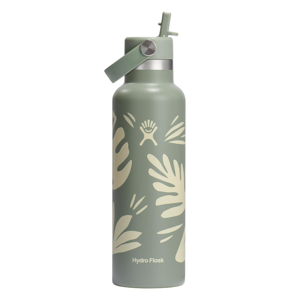 Hydro Flask 21oz Standard Mouth with Straw Cap Bottle, 621ml