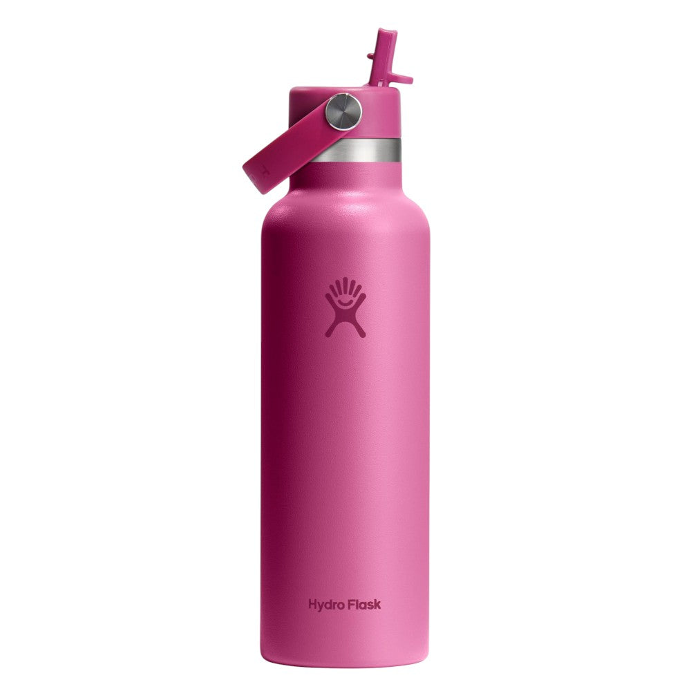 Hydro Flask 21oz Standard Mouth with Straw Cap Bottle, 621ml