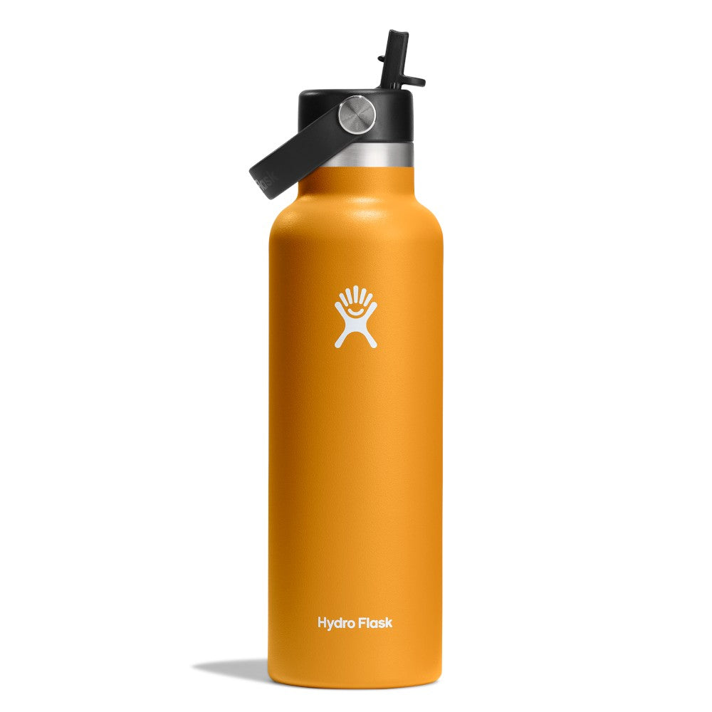 Hydro Flask 21oz Standard Mouth with Straw Cap Bottle, 621ml