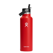 Hydro Flask 21oz Standard Mouth with Straw Cap Bottle, 621ml