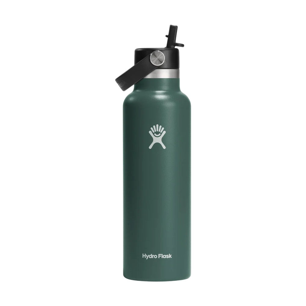 Hydro Flask 21oz Standard Mouth with Straw Cap Bottle, 621ml