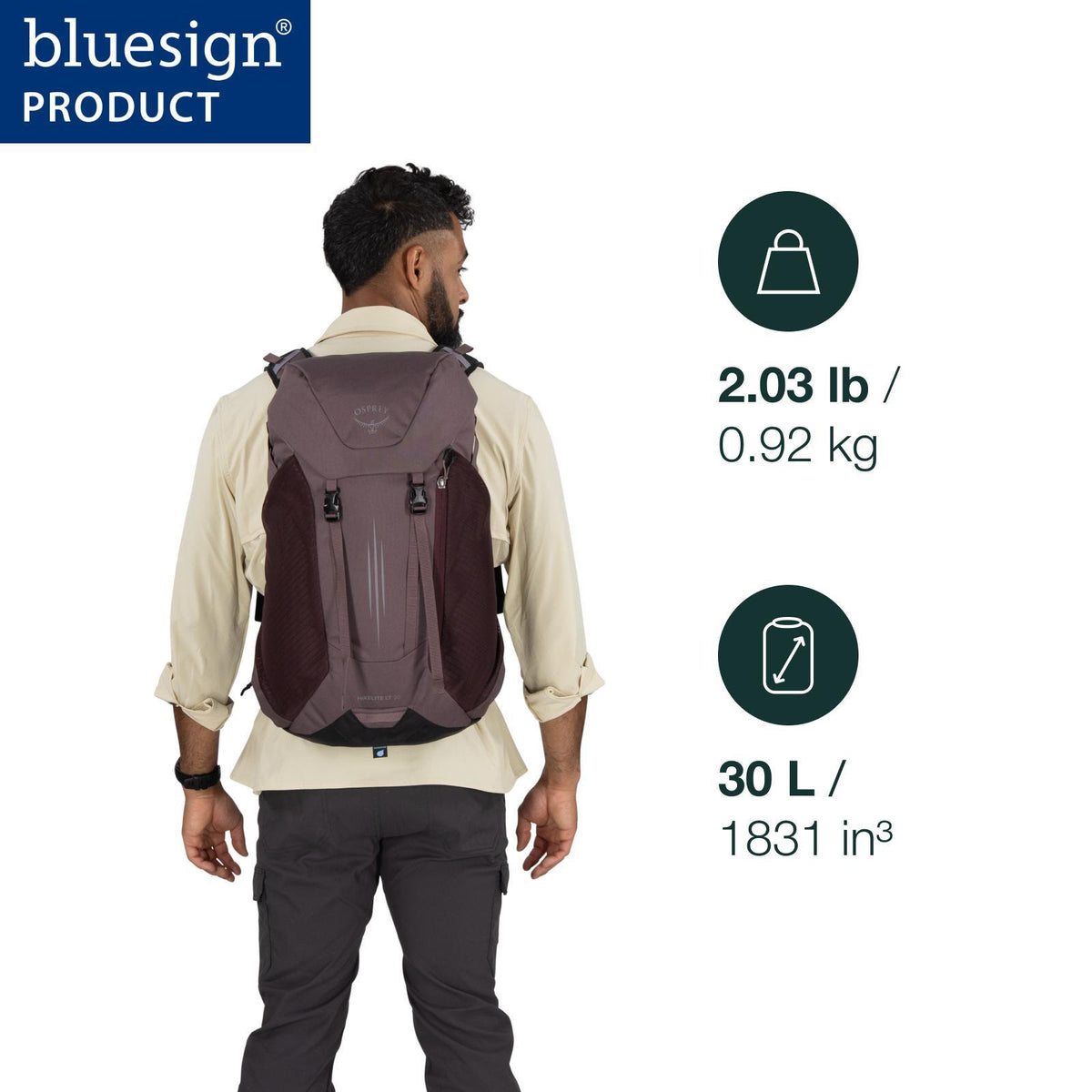Osprey Hikelite LT 30 Unisex Hiking Pack