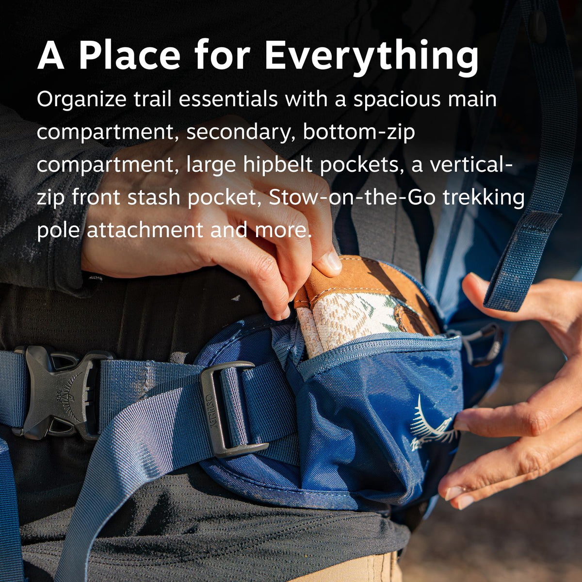 Osprey Stratos 44 Men's Hiking Backpack