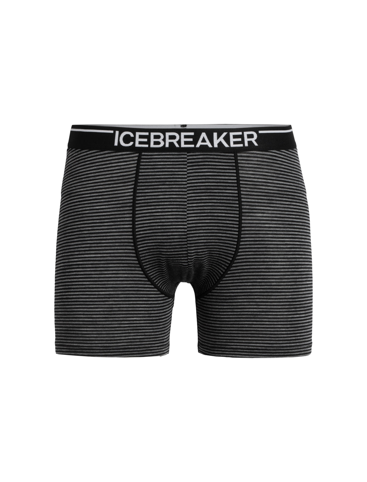 Icebreaker Men's Merino 150 Anatomica Boxers - Heather/Black