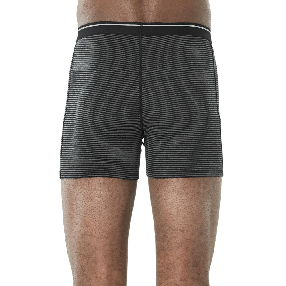 Icebreaker Men's Merino 150 Anatomica Boxers - Heather/Black